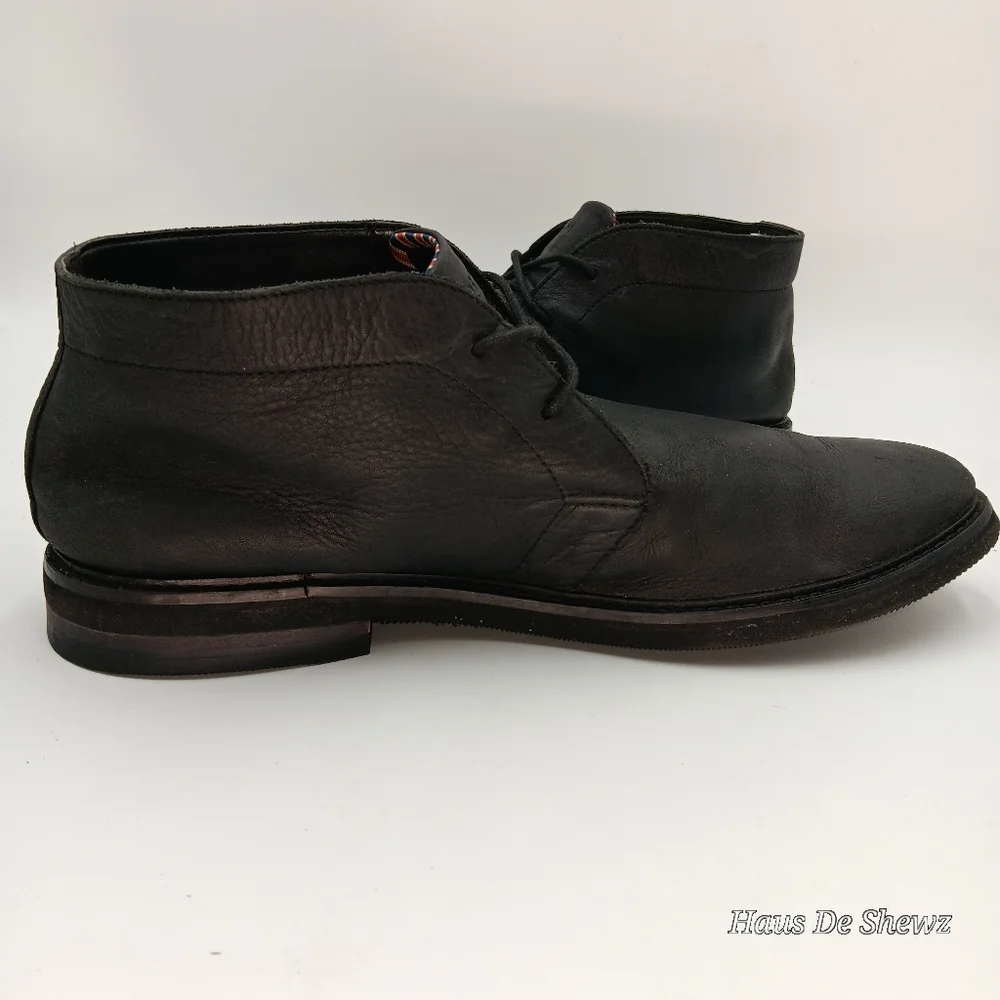 Bostonian Men's Boot 11 Black Leather
